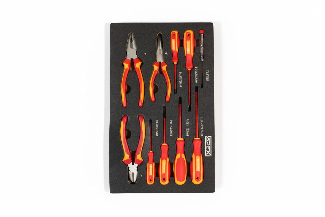 APEX XXXL – Tool trolley with tools, 12 drawers, over 300 pcs, EVA