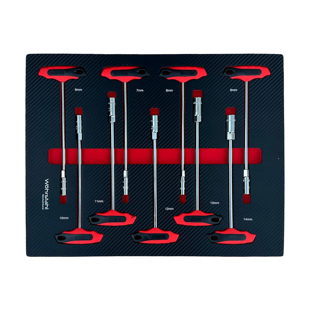 Wöhrstahl 10/12 – Tool trolley with tools, 12 drawers, 350 pcs Cr-V