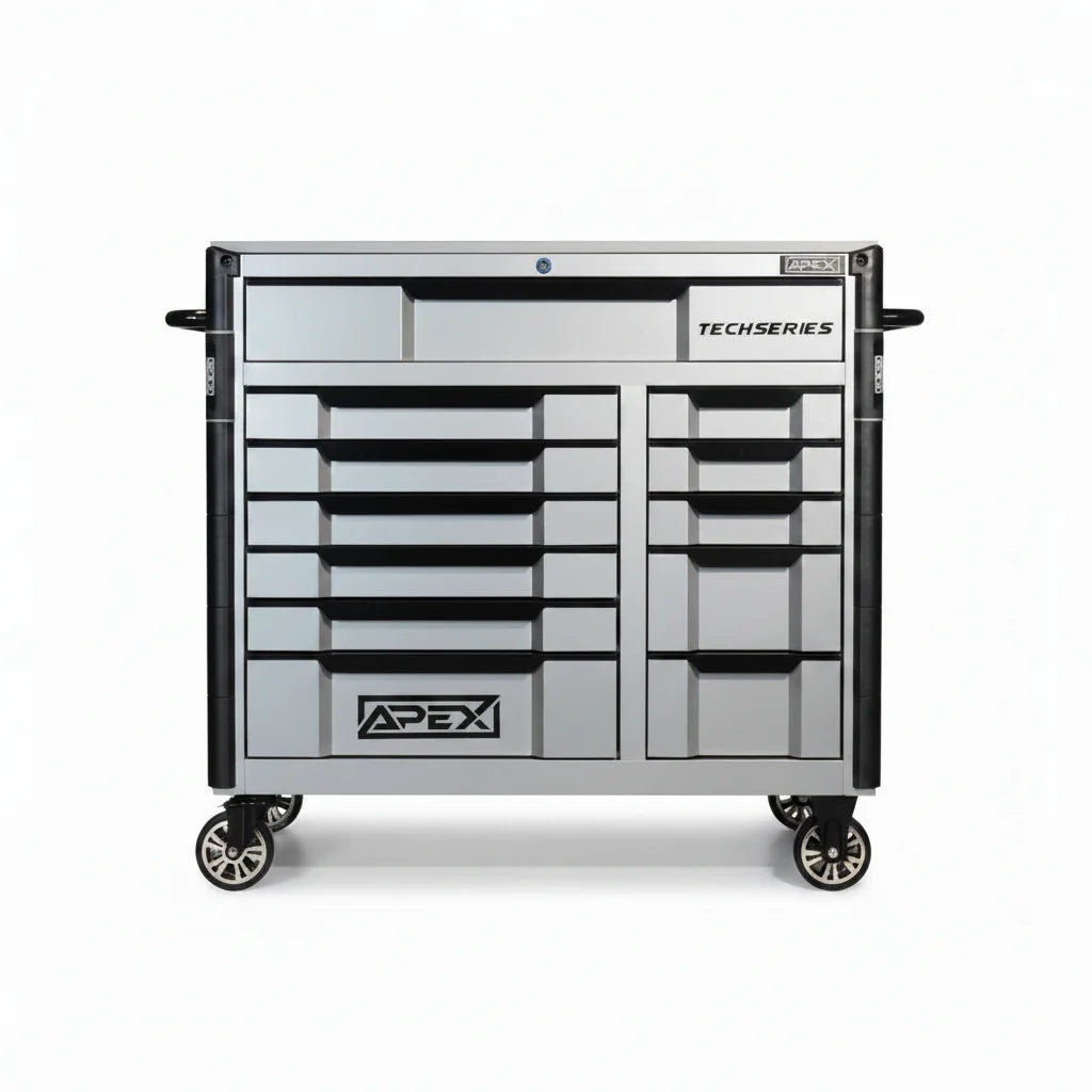 APEX XXXL – Tool trolley with tools, 12 drawers, over 300 pcs, EVA
