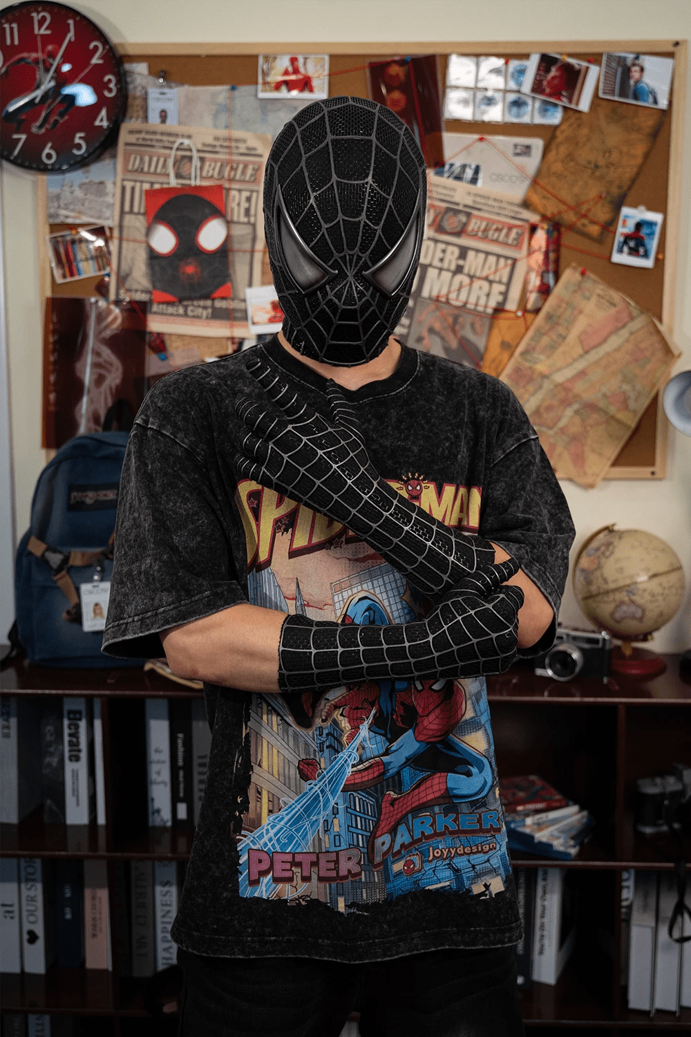 New Year Mask Set: OG Black Mask & Gloves – joyydesign