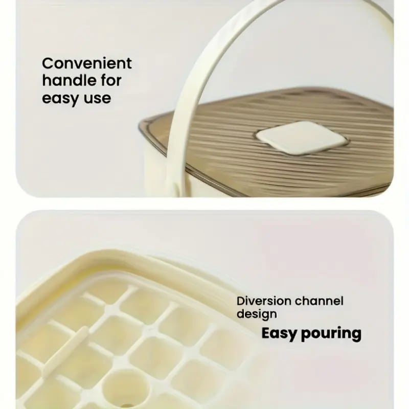 One-Click Ice in Seconds – No More Messy, Slow Ice Trays!health companion