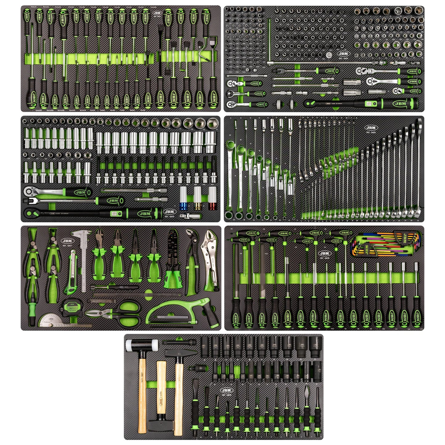 Tool trolley XL 7/8 with tools, 468 pcs