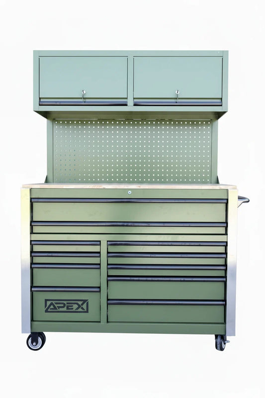 APEX XXXL Jumbo – Workshop station with tools, 11 drawers, 385 tools