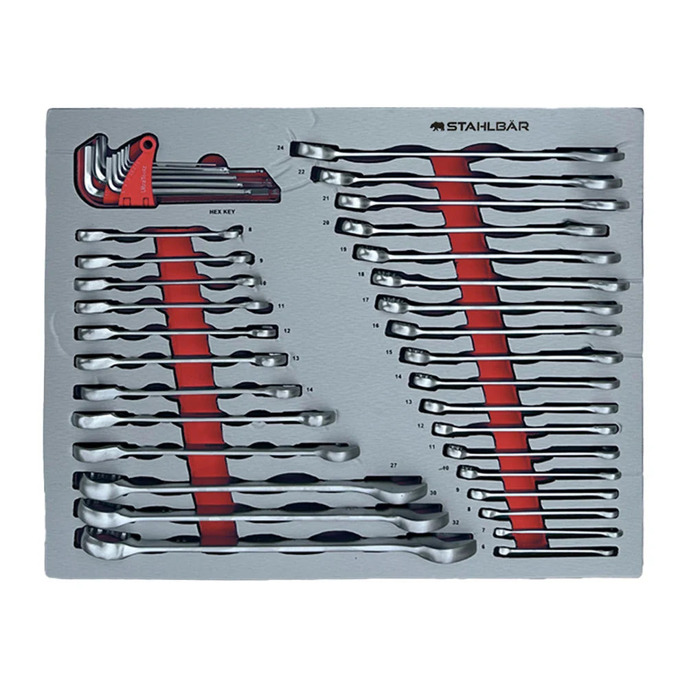 Stahlbär 10/13 – Tool trolley with tools, 13 drawers, 473 pcs