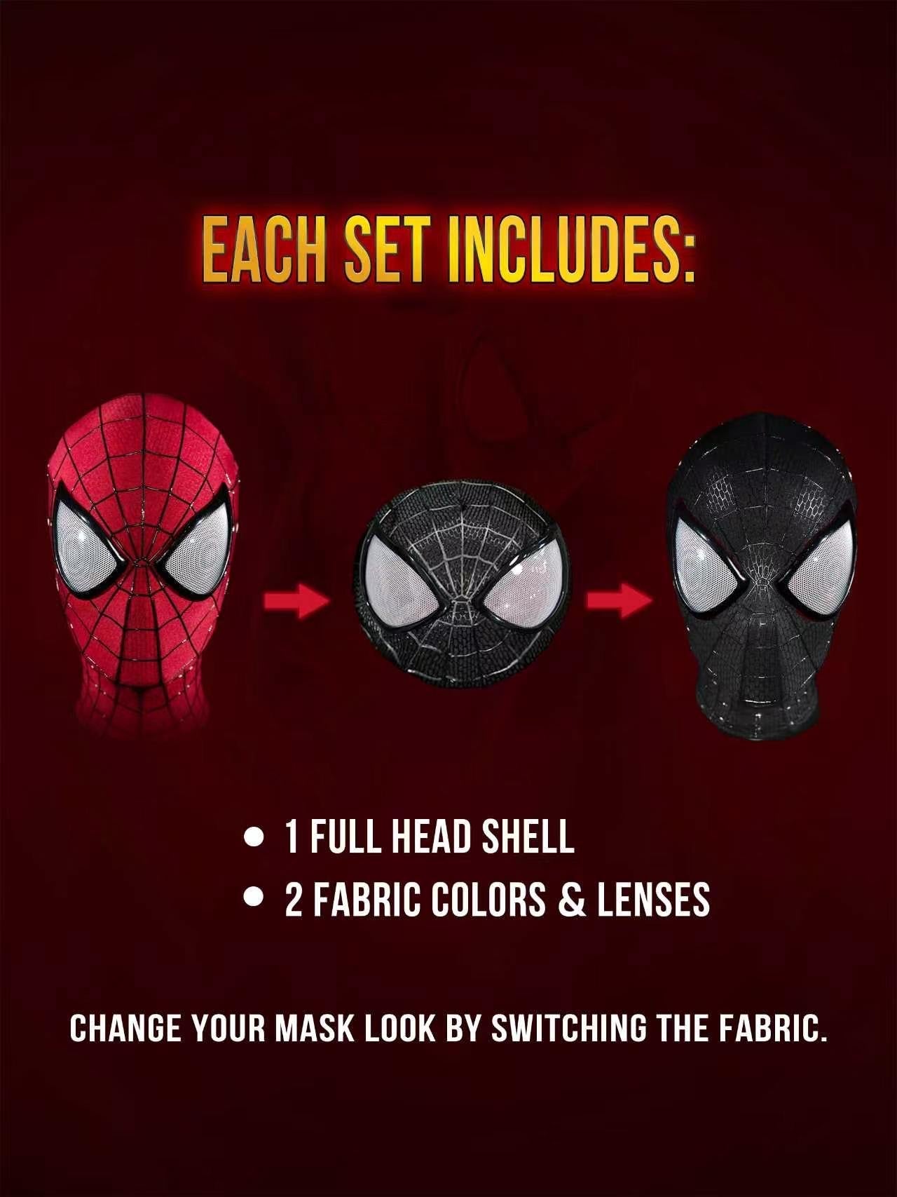 V5 Replaceable Black Fabric Mask Set – joyydesign