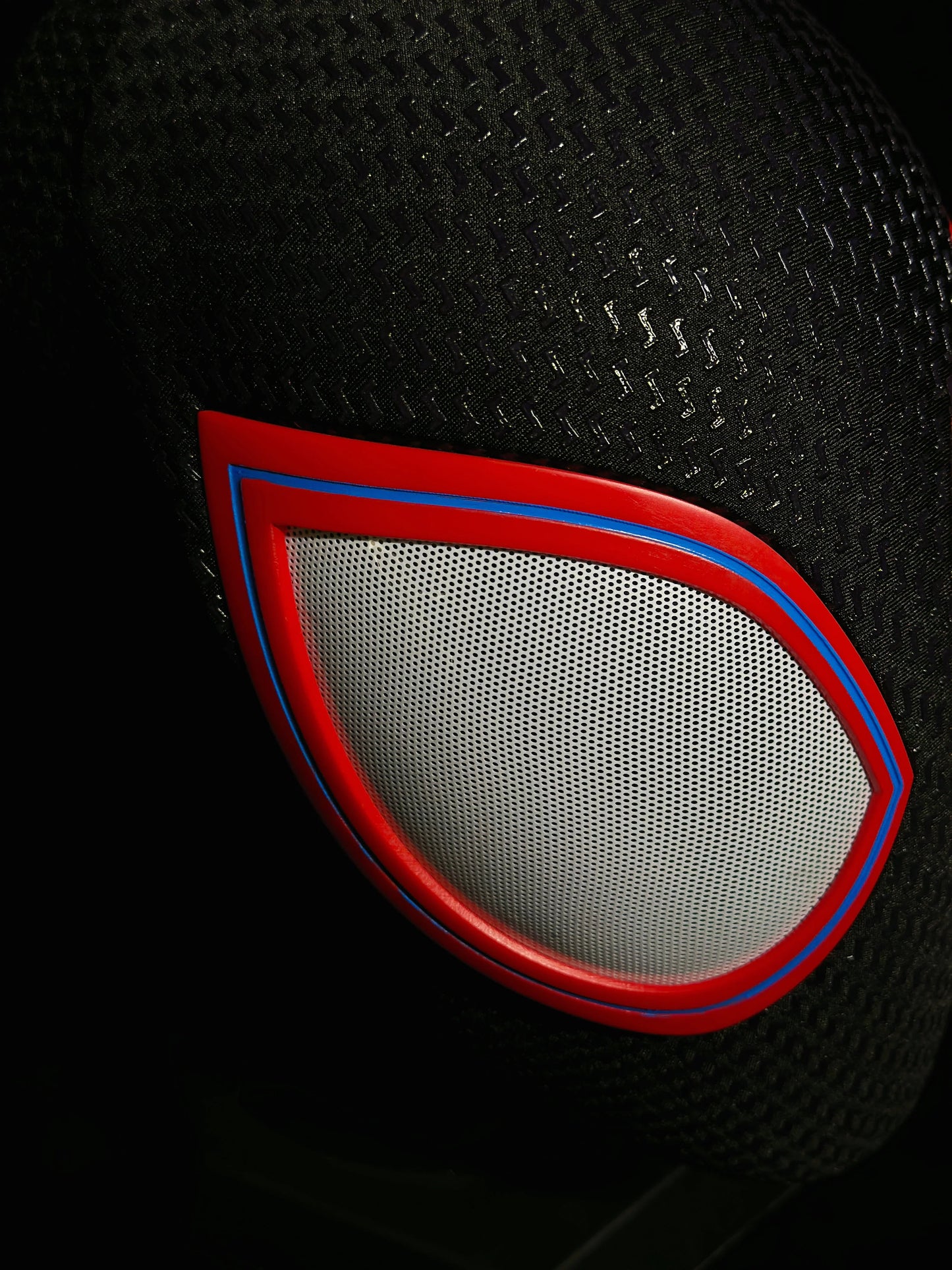 Big Lenses Black&Red Face Shell Mask – joyydesign