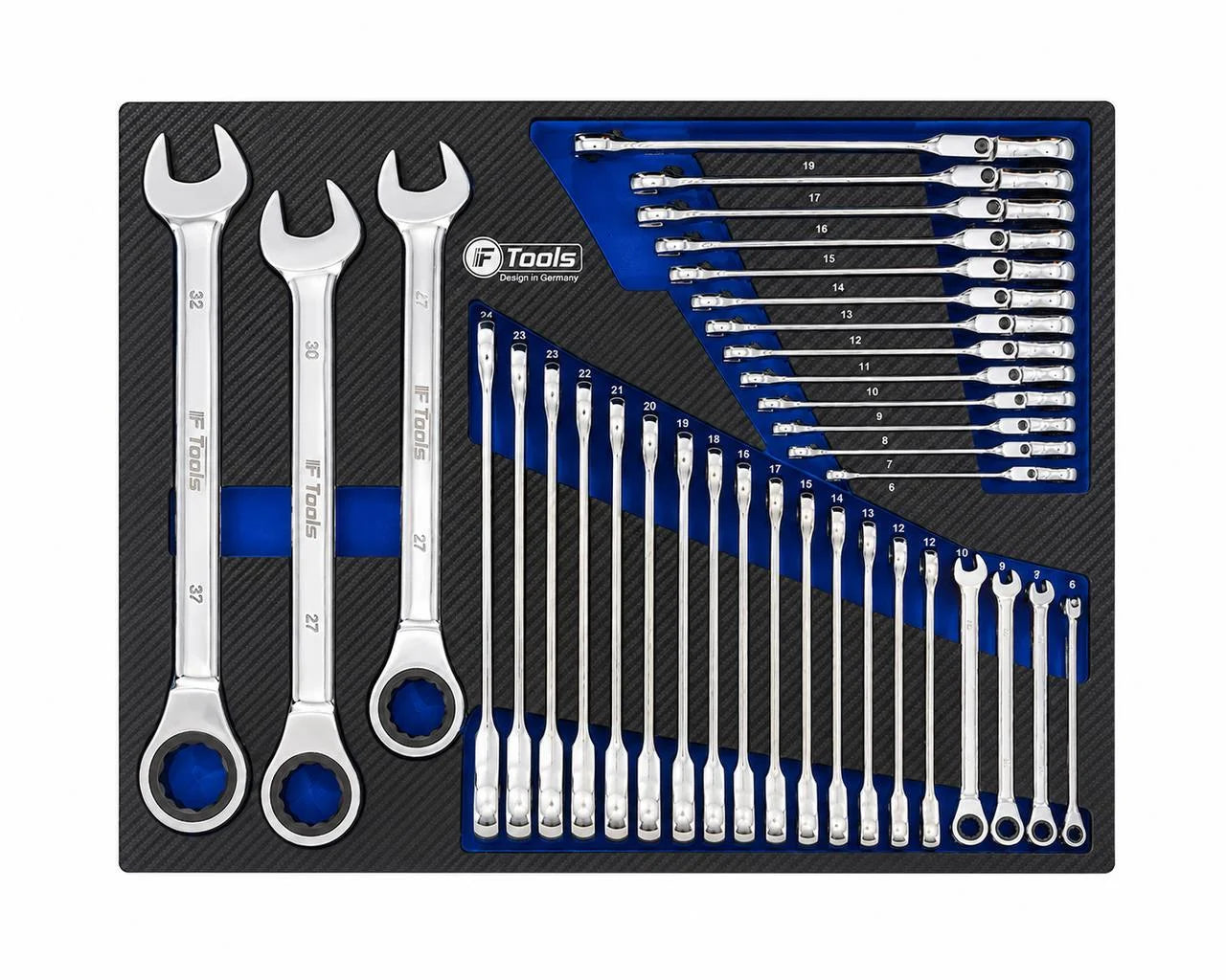 FTools 12/12 – Tool trolley with tools, 12 drawers, 521 pcs