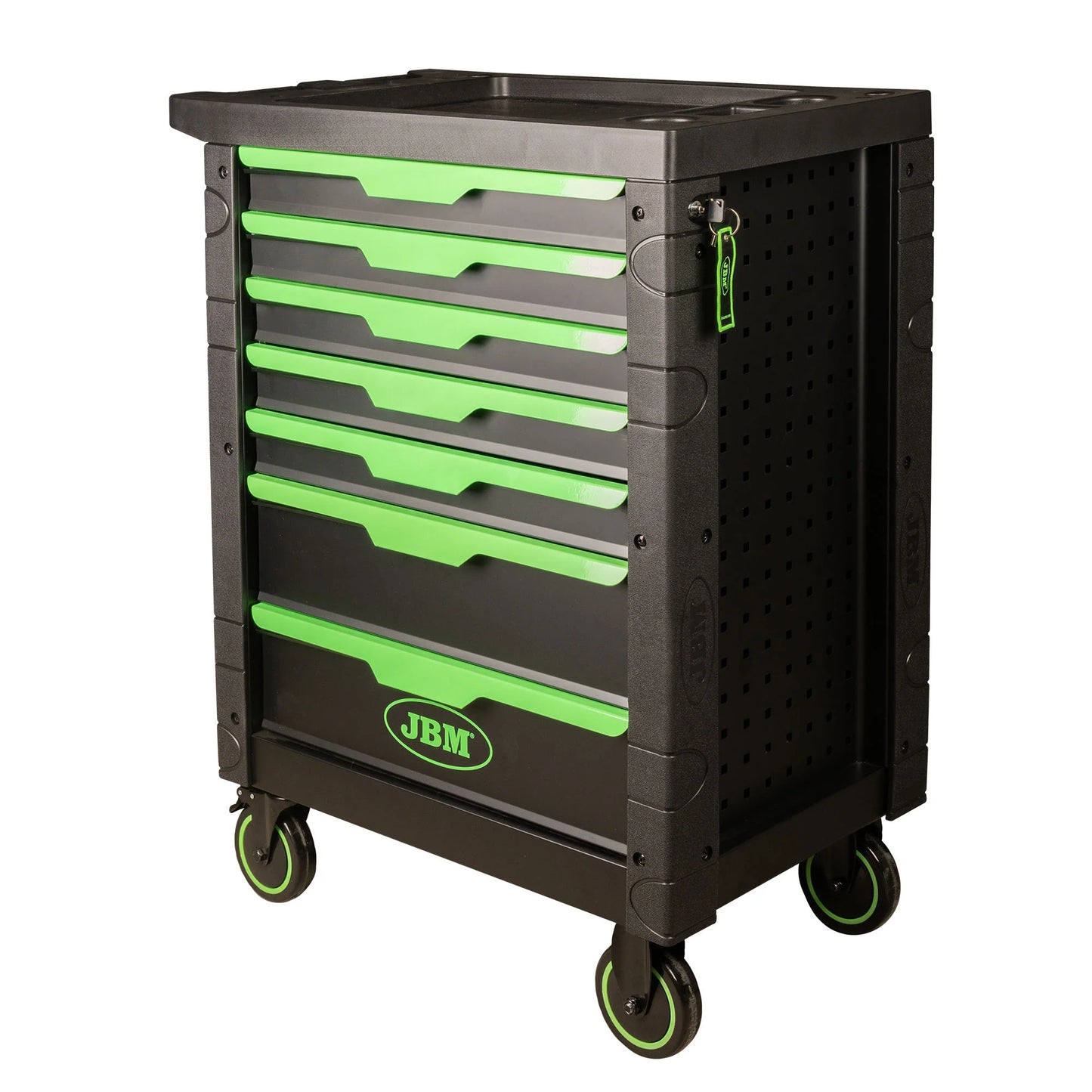 JBM – Tool trolley with tools, 7 drawers, 172 pcs
