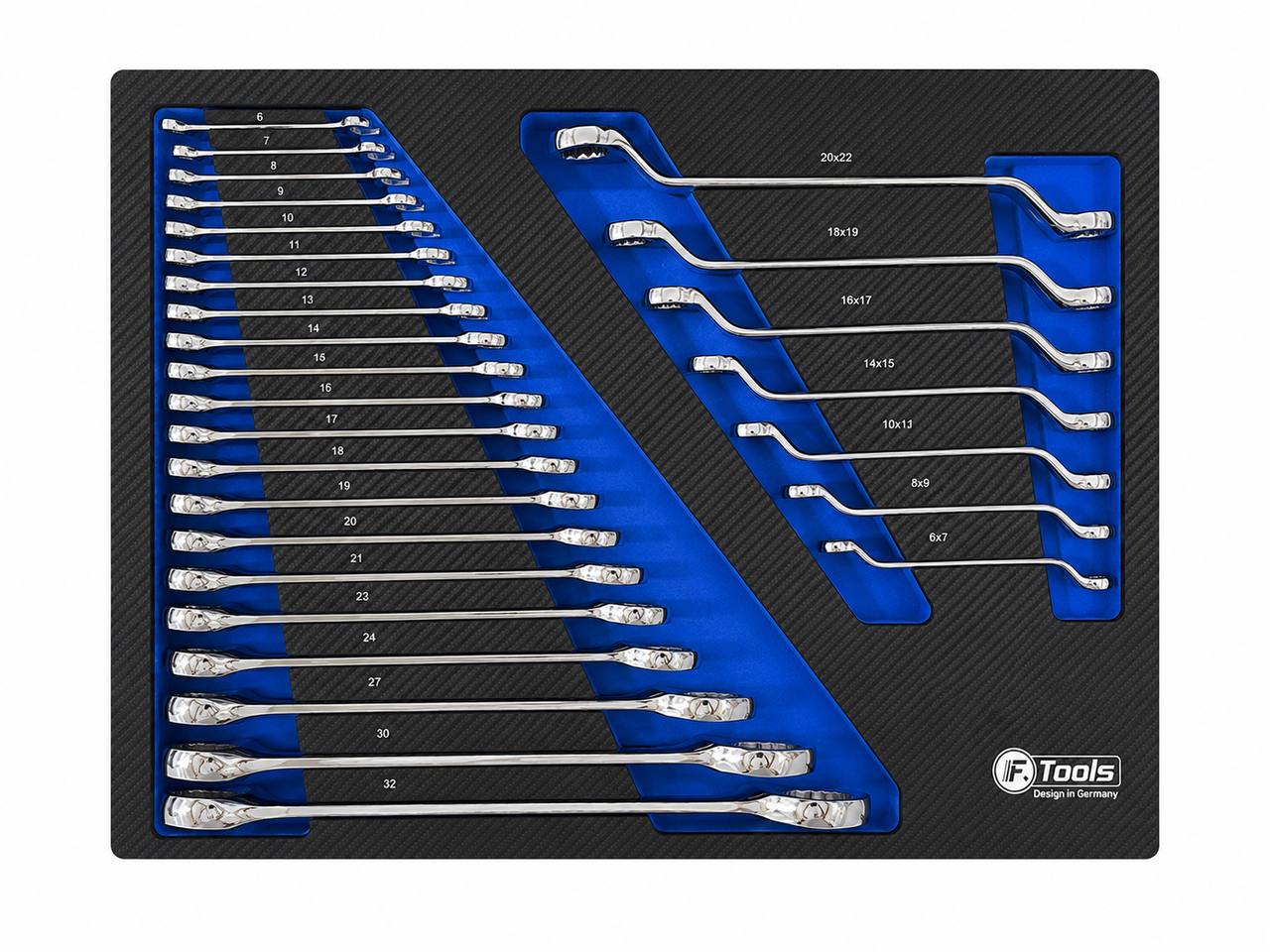 FTools 12/12 – Tool trolley with tools, 12 drawers, 521 pcs