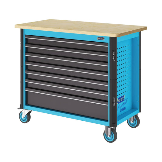HAZET 179NWL-7/513 – Mobile workbench with tools, 7 drawers, 513 tools