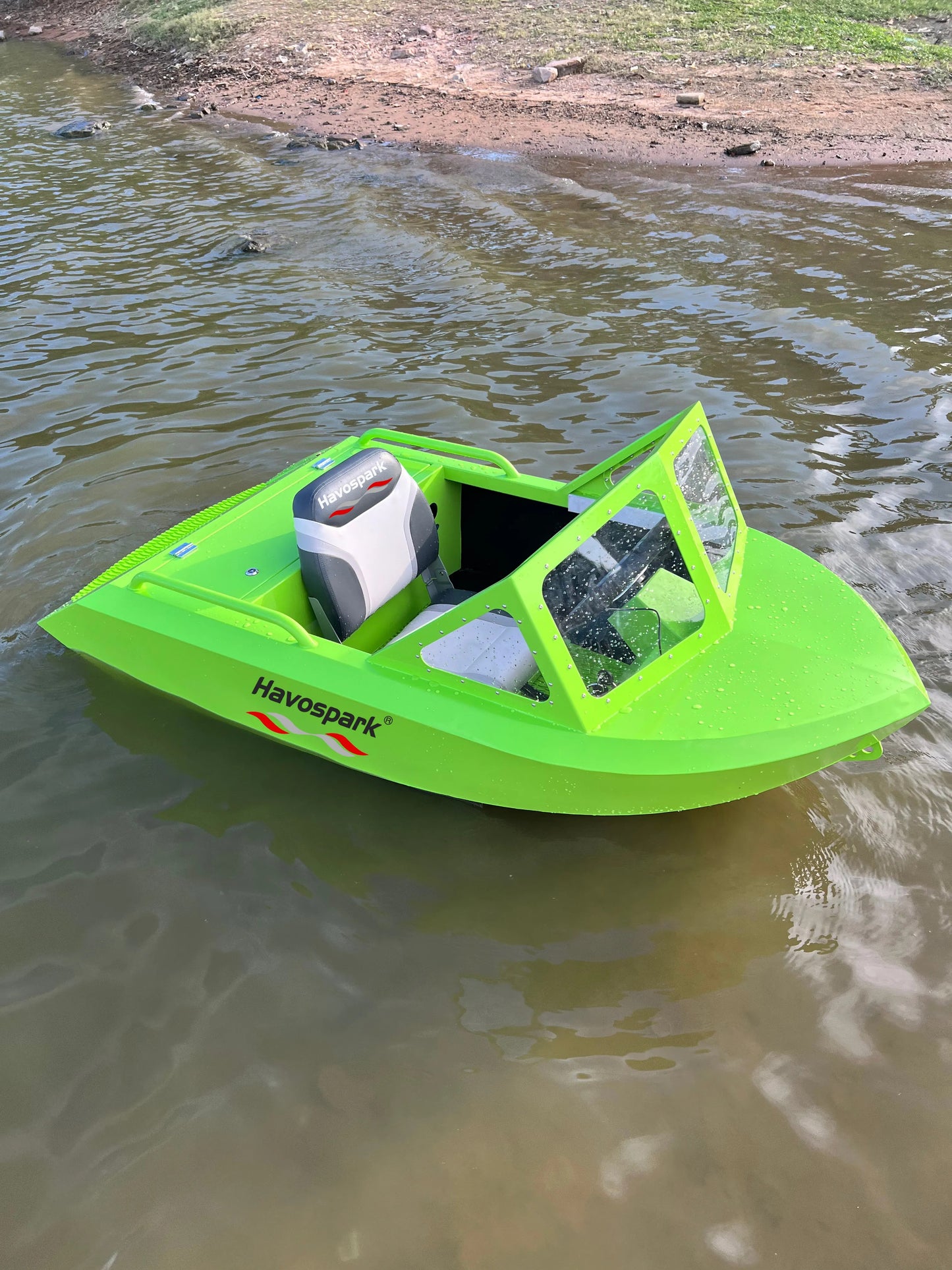 New Arrival Aluminum Powered Electric Jet Boat with Inboard Engine Speed Boat Mini Jet Boat