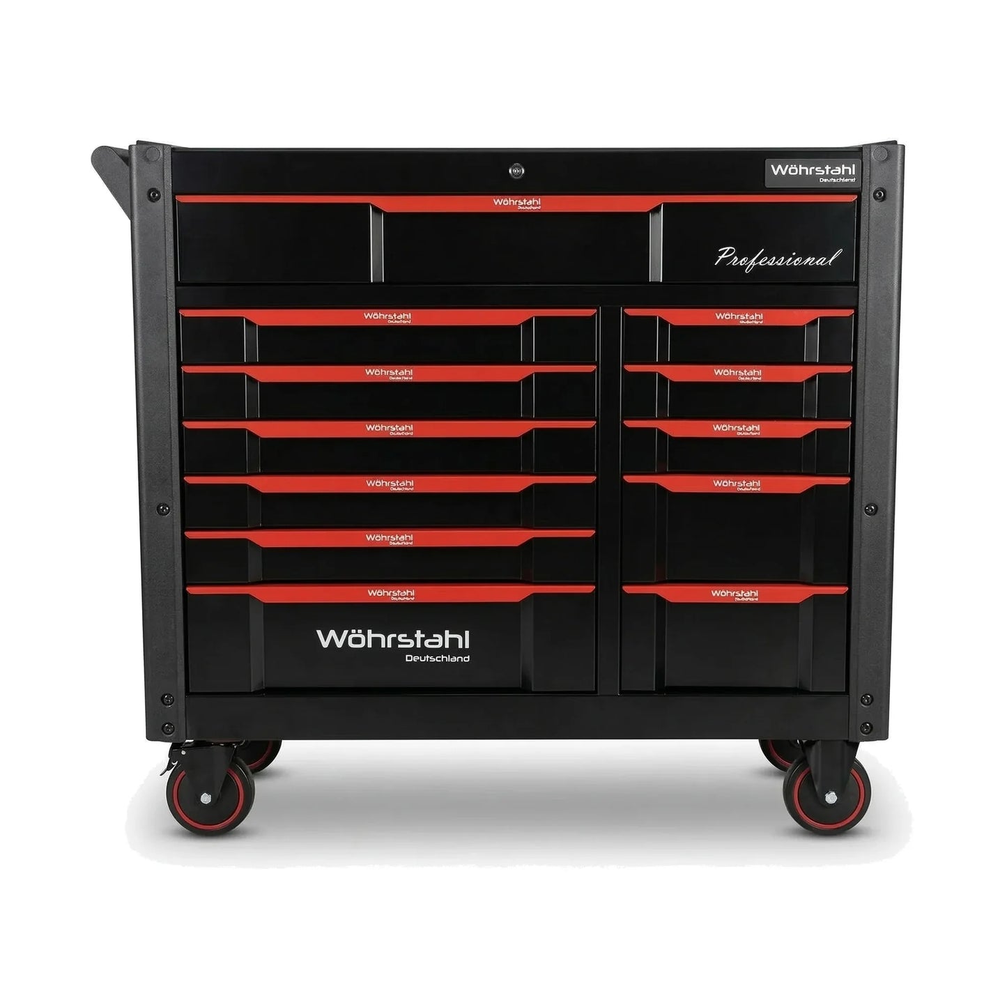 Wöhrstahl 10/12 – Tool trolley with tools, 12 drawers, 350 pcs Cr-V