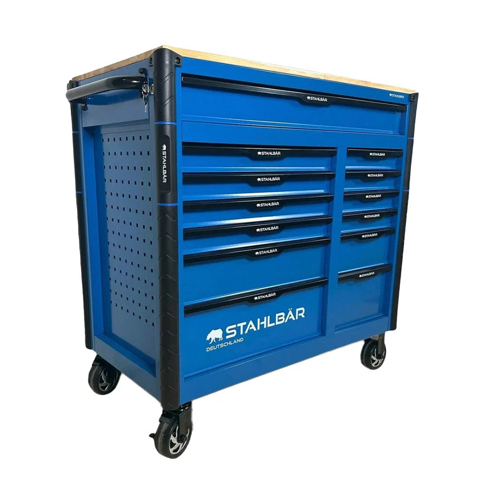Stahlbär 10/13 – Tool trolley with tools, 13 drawers, 473 pcs