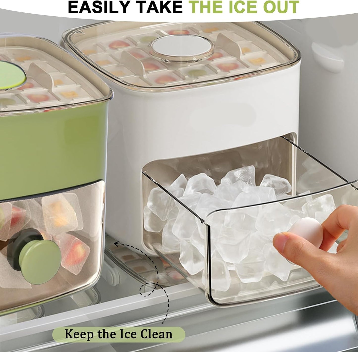 One-Click Ice in Seconds – No More Messy, Slow Ice Trays!health companion