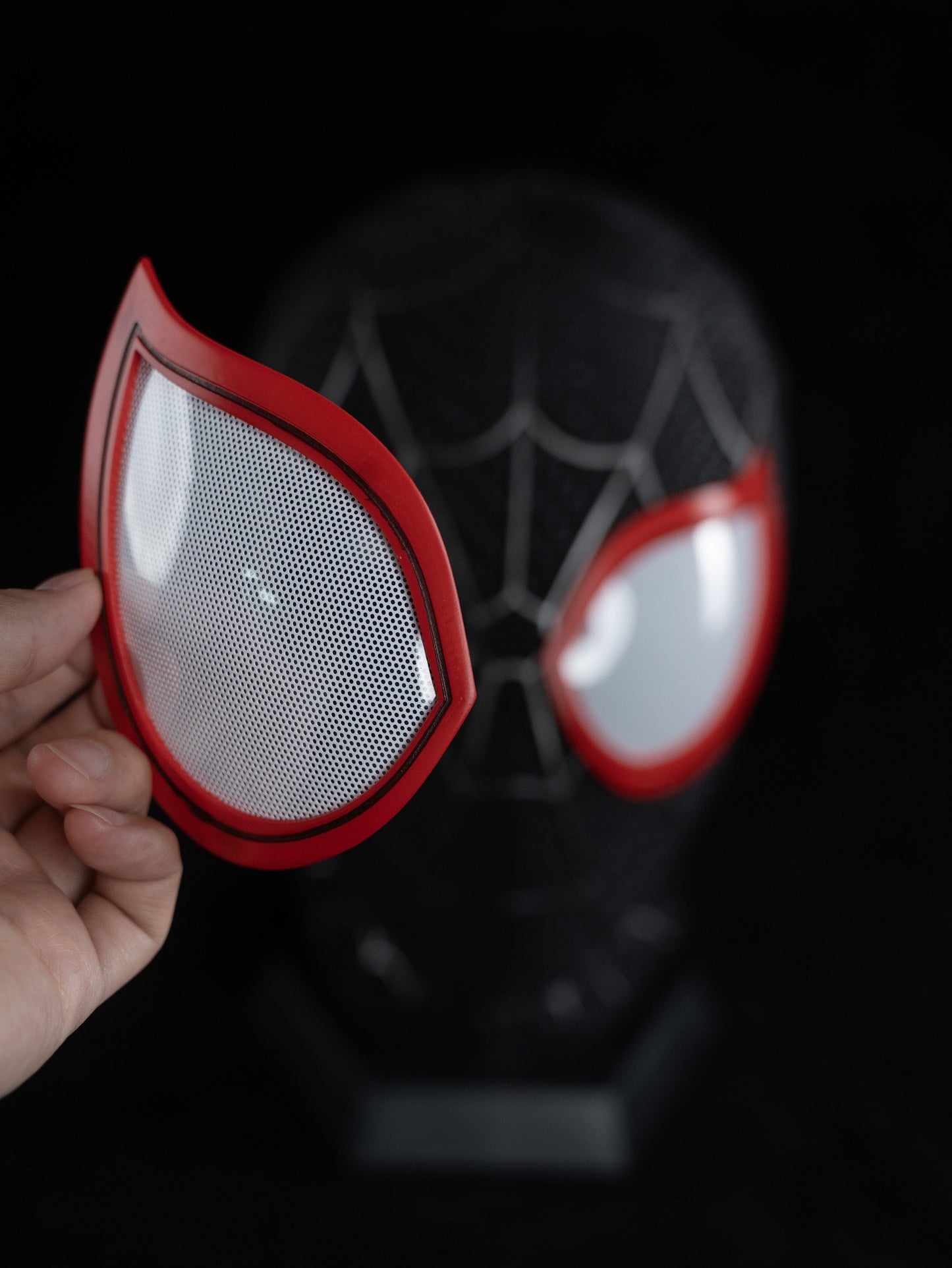 Black&Red Graffiti Style Face Shell Mask – joyydesign