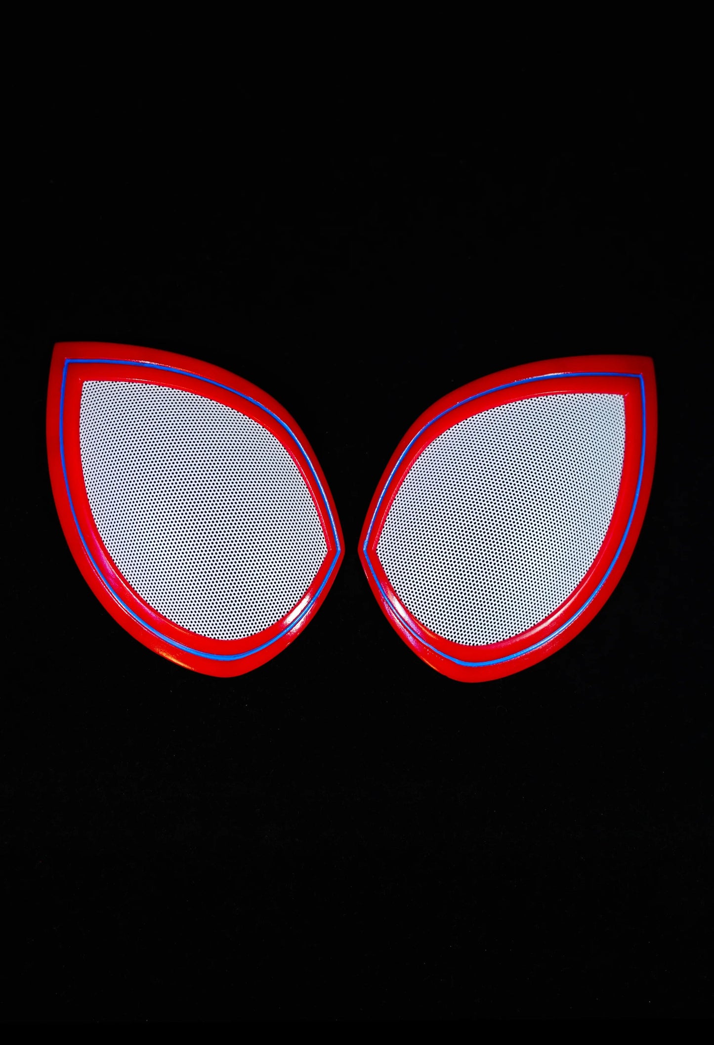 Big Lenses Black&Red Face Shell Mask – joyydesign