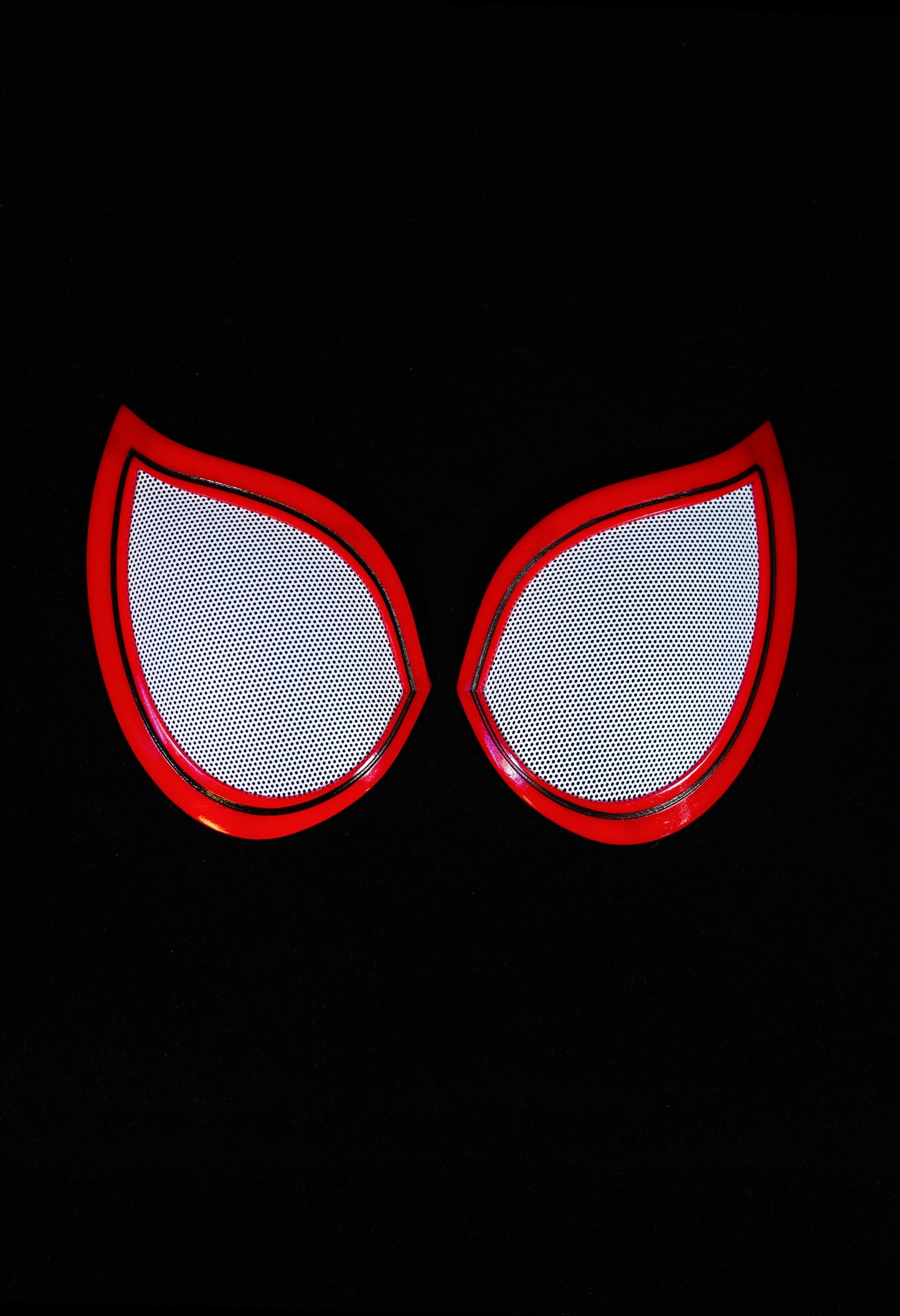 Black&Red Graffiti Style Face Shell Mask – joyydesign