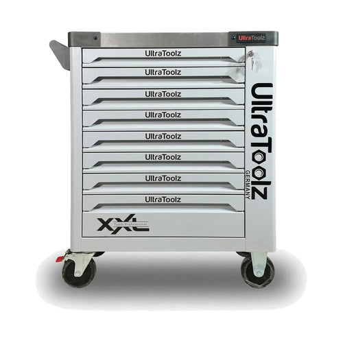 UltraToolz 8/8 – Tool trolley with tools, 8 drawers, 291 pcs