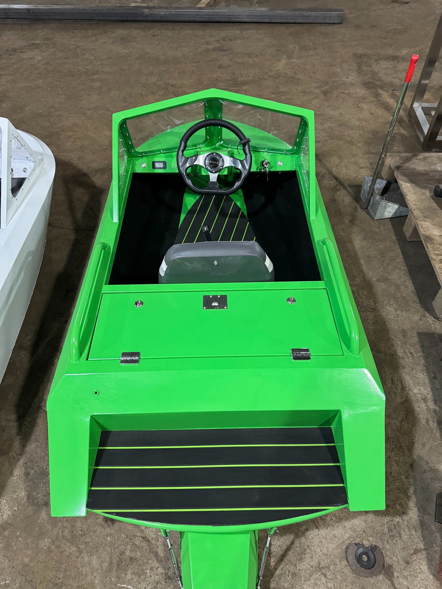 New Arrival Aluminum Powered Electric Jet Boat with Inboard Engine Speed Boat Mini Jet Boat
