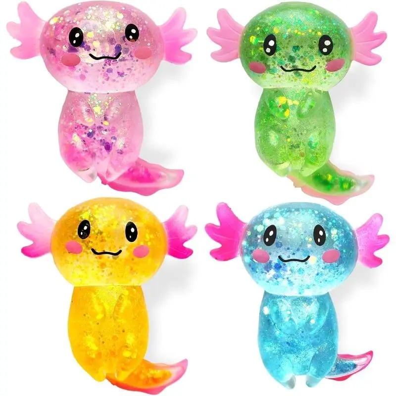 🎁✨ Cute Squishy Series 4-Pack – Ultra Soft Slow Rising Balls for Stress Relief & Sensory Fun!