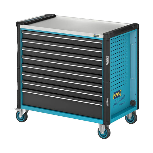HAZET 179NXXL-8D Assistent – Tool trolley with tools, 8 drawers, 619 tools