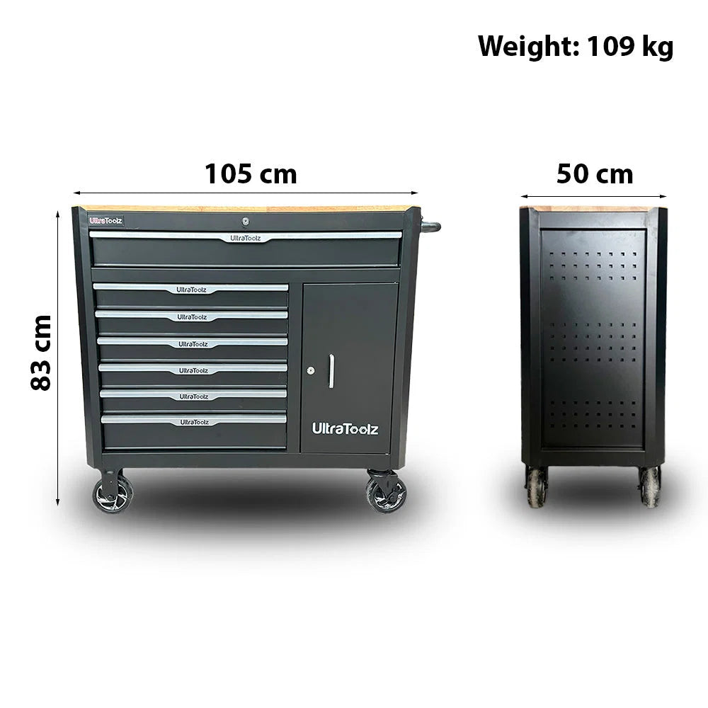 UltraToolz 7/7 – Tool trolley with power tools, 316 pcs