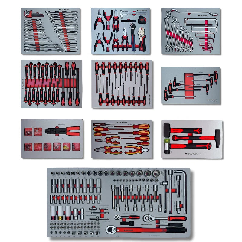 Stahlbär 10/13 – Tool trolley with tools, 13 drawers, 473 pcs