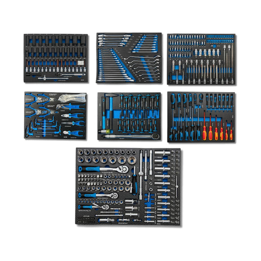 FTools 7/7 PRO – Tool trolley with tools, 370 pcs