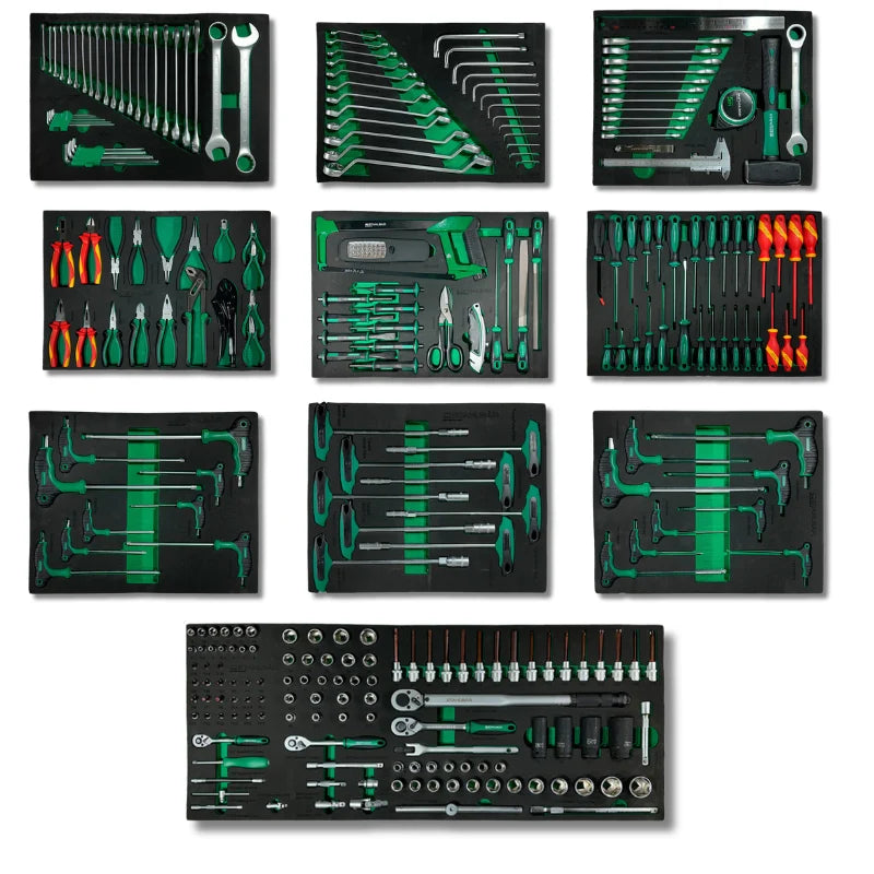 Stahlbär 10/13 – Tool trolley with tools, 13 drawers, 271 pcs