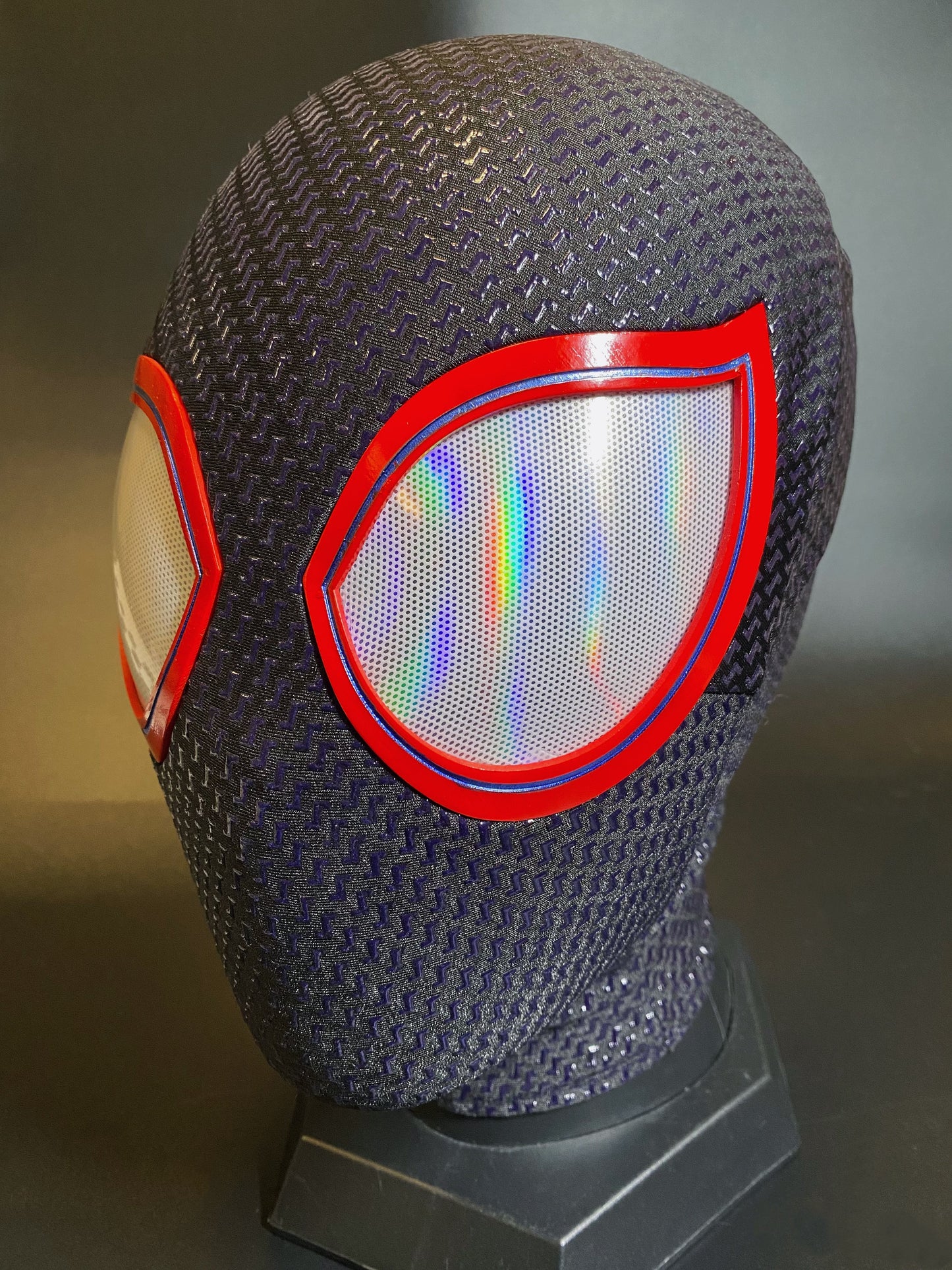 Small Lenses Black&Red Face Shell Mask – joyydesign